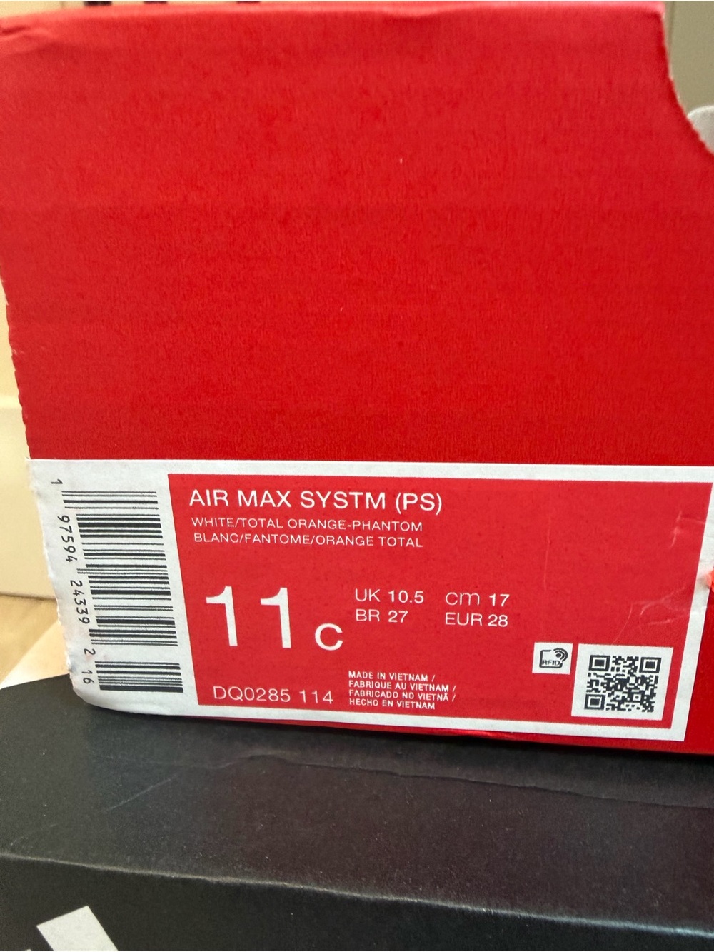 Airmax Nike kids sneakers.